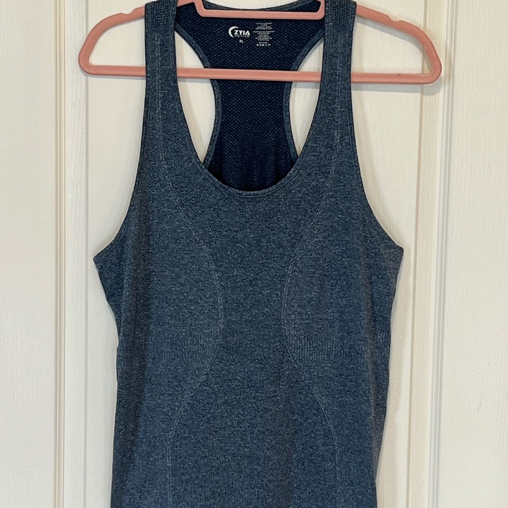 Zyia Active Navy Cooper Charged Tank